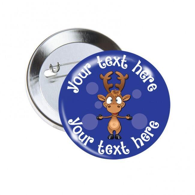 Custom Occasion Badges | Birthday, Christmas & Other Special Date Personalised Pin Badges. UK Made