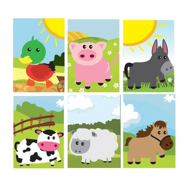 Stationery Gifts | Low Cost, Cute Farm Animal Mini Notepads. Quantity Discounts.