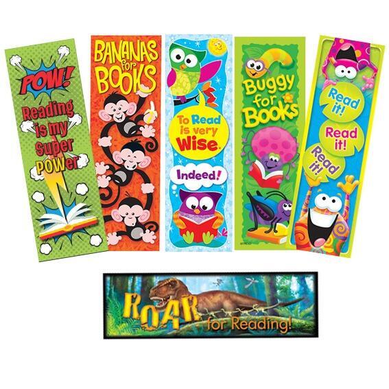 Bookmarks | 36 Colourful Bookmarks for Early Readers. Ideal Reading Incentive/Reward