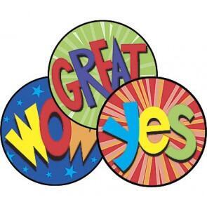 Kids Stickers | Excellence Expressions (Chocolate) Smelly Stickers.