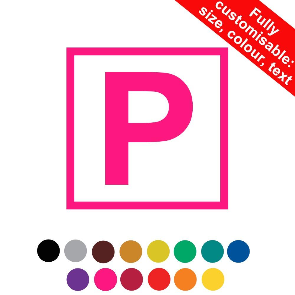 Self-inking Teacher Stamps | P (Pass) Personalised Teacher Stamp - 22mm