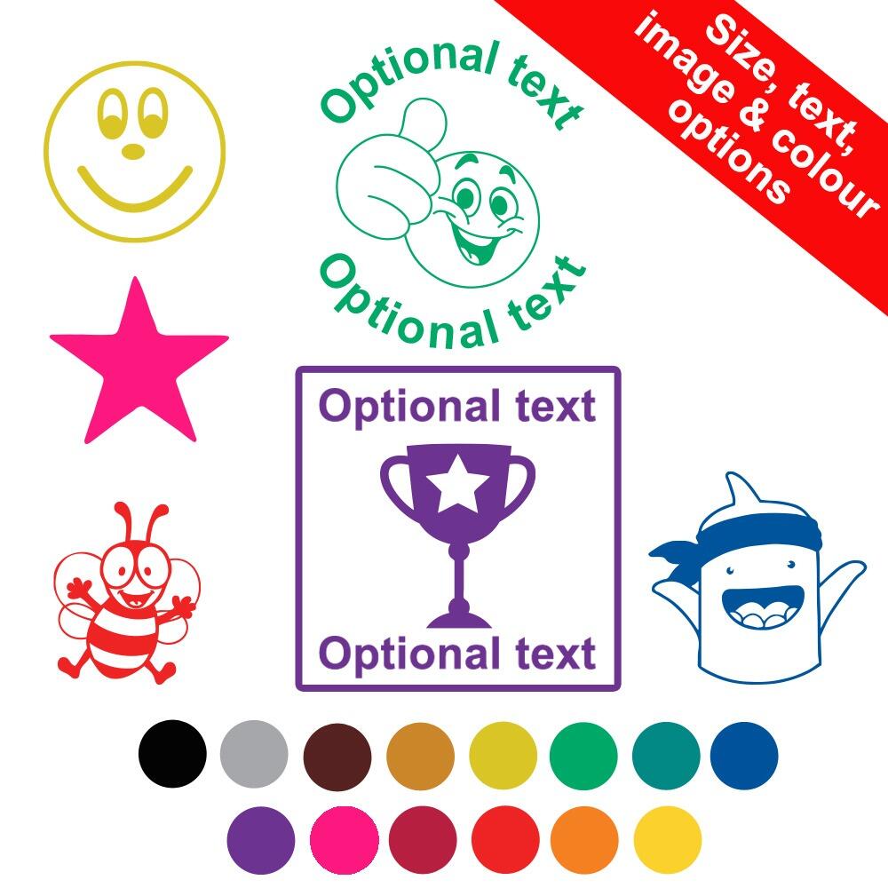 Teacher Stampers | Dojo Point - ClassDojo Personalised School Reward System Teacher Stamp 15-30mm