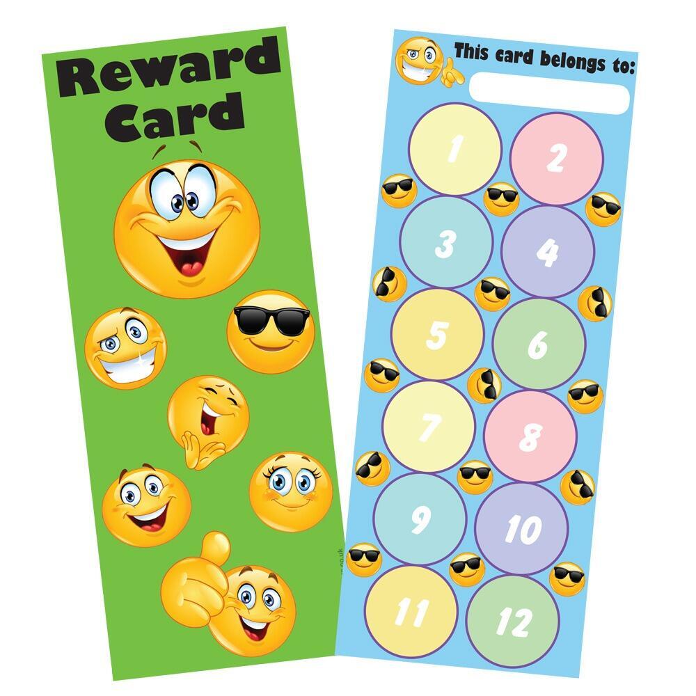 Bookmark Gifts | Emoji Reward Bookmark / Reward Chart. Ideal Reading Incentive/Class Present