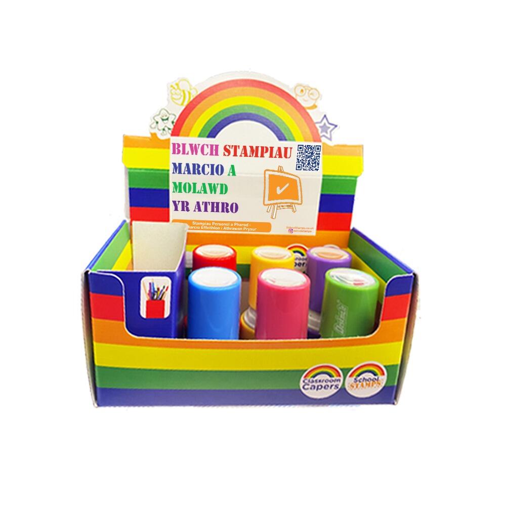 New Product Alert! Welsh Teacher Stamps, Pick 'n' Box