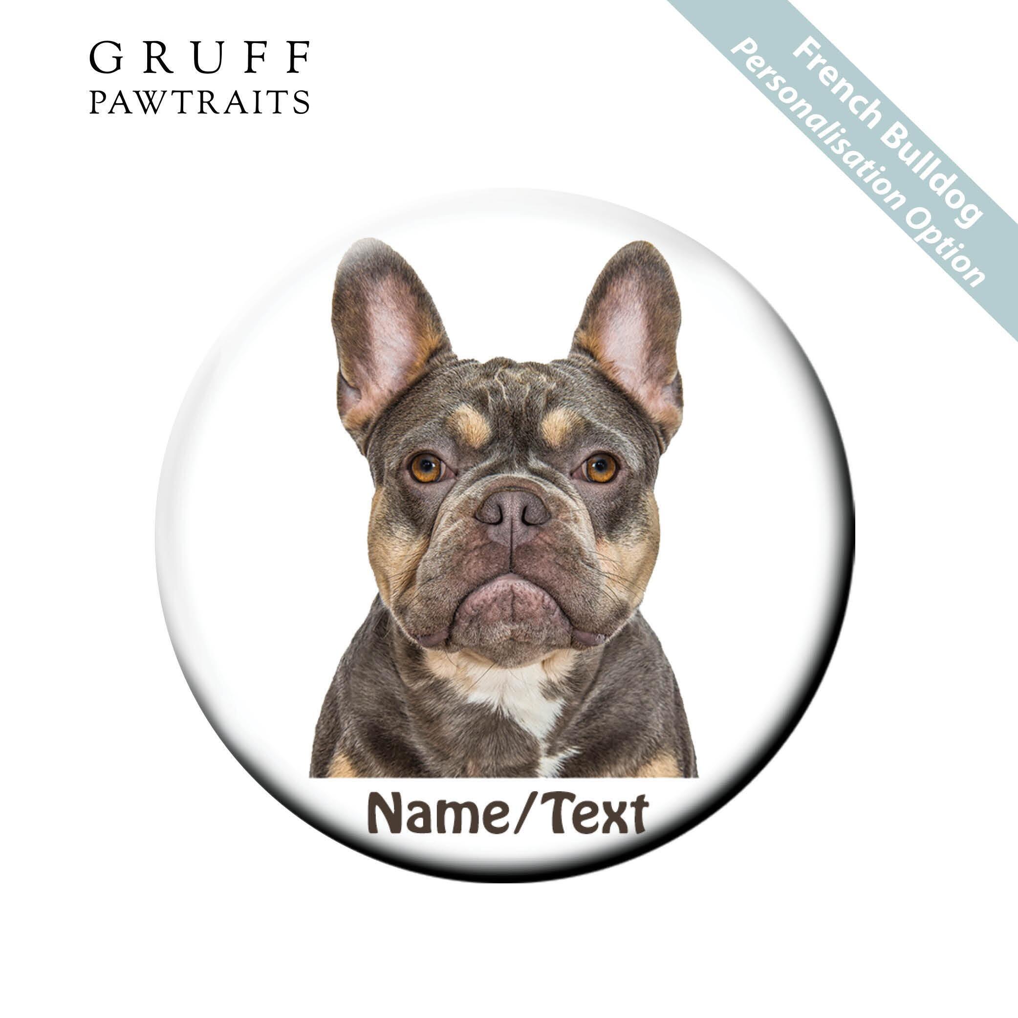 Bulk Dog Fridge Magnet Gifts | Personalised French Bulldog Fridge Magnets - Gruff Pawtraits. Trade