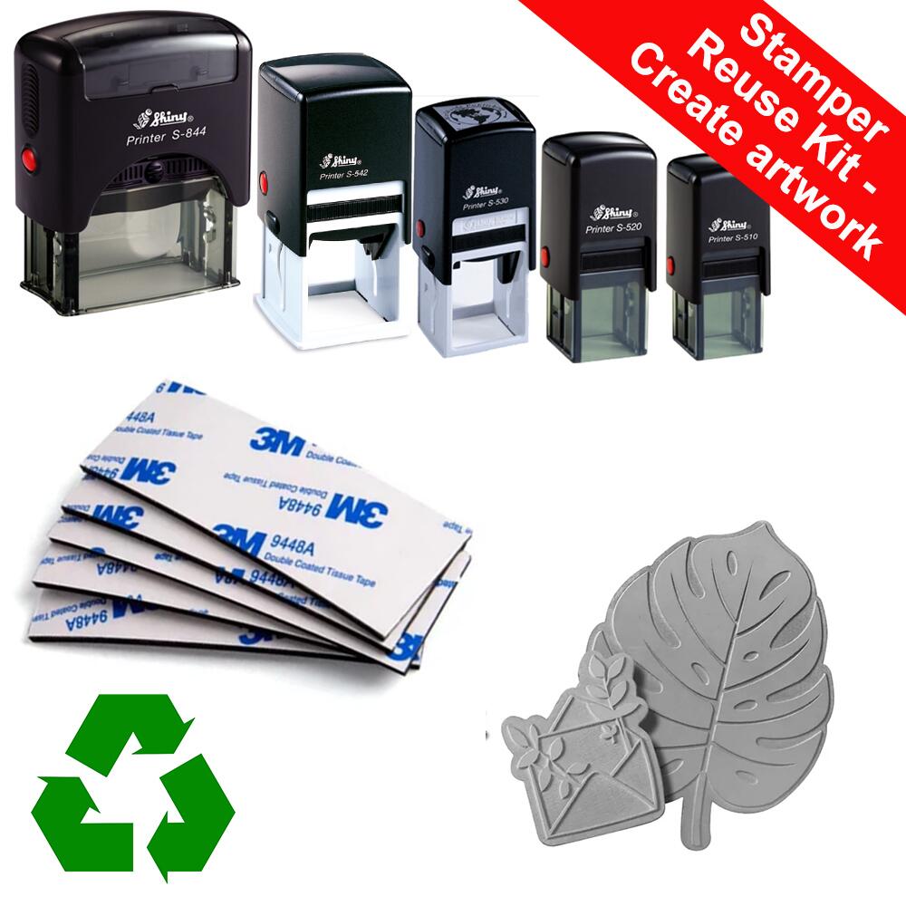 Reuse Your Shiny Stamps - Replacement Rubber Plates