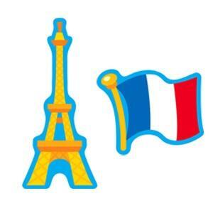 French Reward Stickers | Delight French Students with a French Praise Message Teacher Sticker.