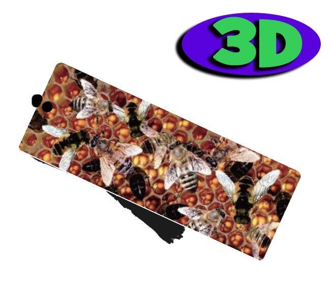 3D Bookmarks | Stunning Honey Bees Bookmarks - Ideal Reading Incentive/Class Present