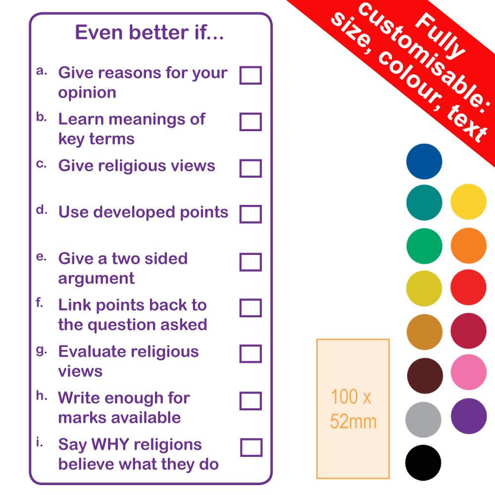 RE/Religious Education Marking Stamper