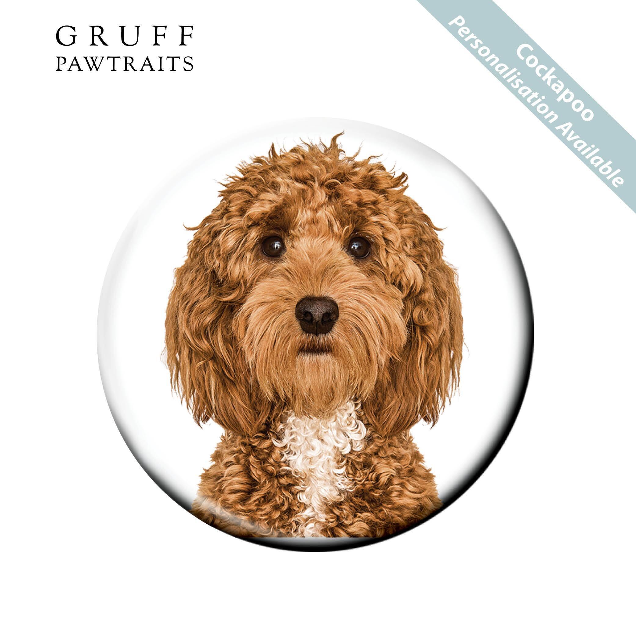 Gruff Pawtraits | 20 Popular Dog Breed Pet Fridge Magnets. UK Designed and Made