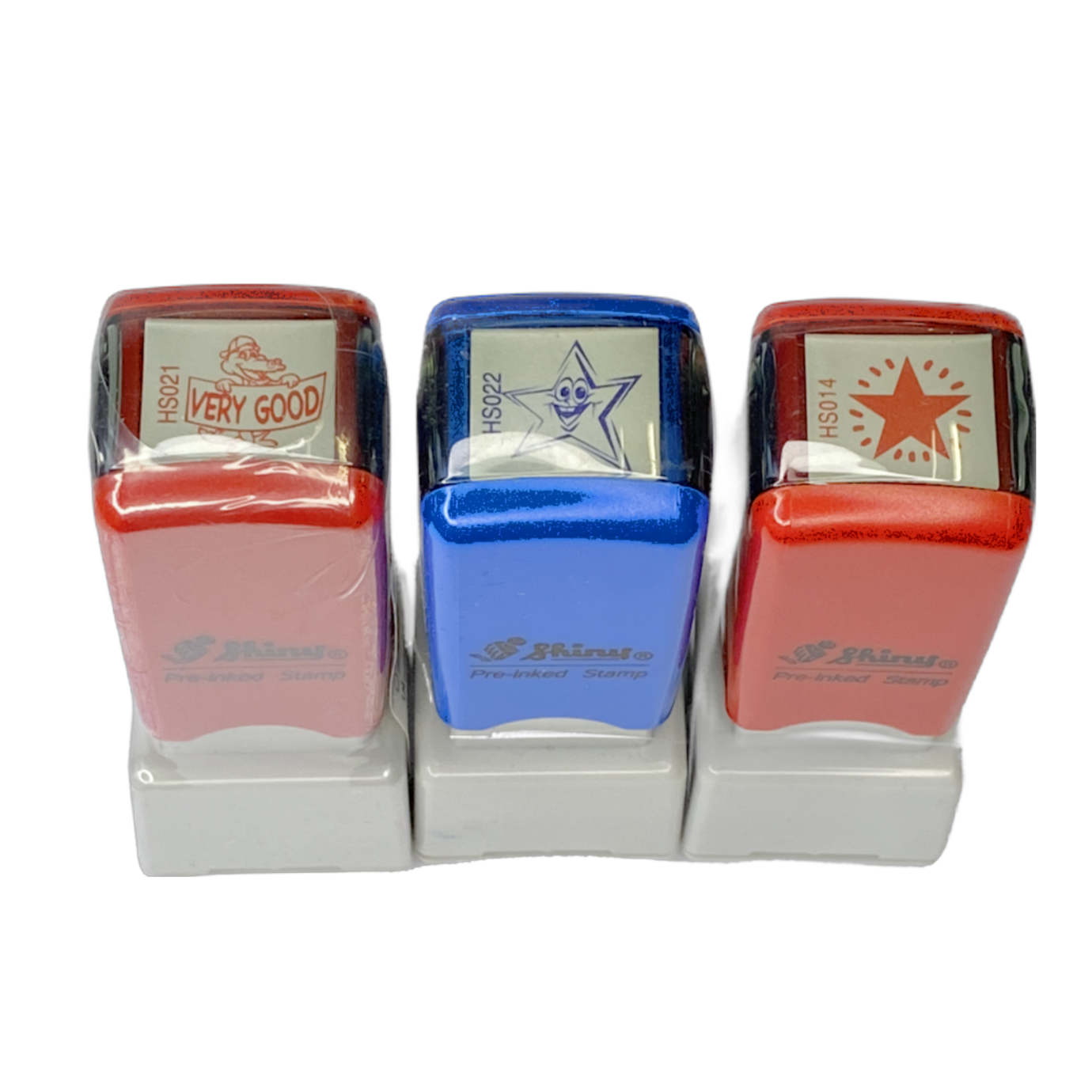 Teacher Stamp Sale | Smiley Star, Very Good, Red Star 3 Stamp Set - SALE ITEM