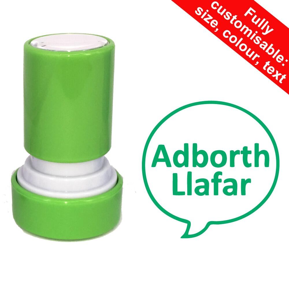 Self-inking Teacher Stamps | Adborth Llafar - Welsh (Verbal feedback)