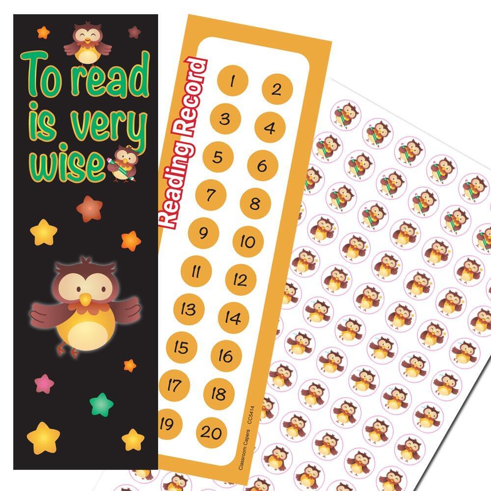 Bookmark Reward Charts & Stickers | Motivate Young and Reluctant Readers With a Chart & Sticker Set