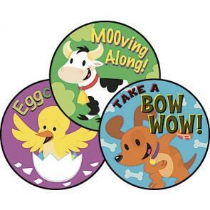 Kids Stickers | Fabulous Farm Scratch n Sniff Stickers for Teachers (Honey).