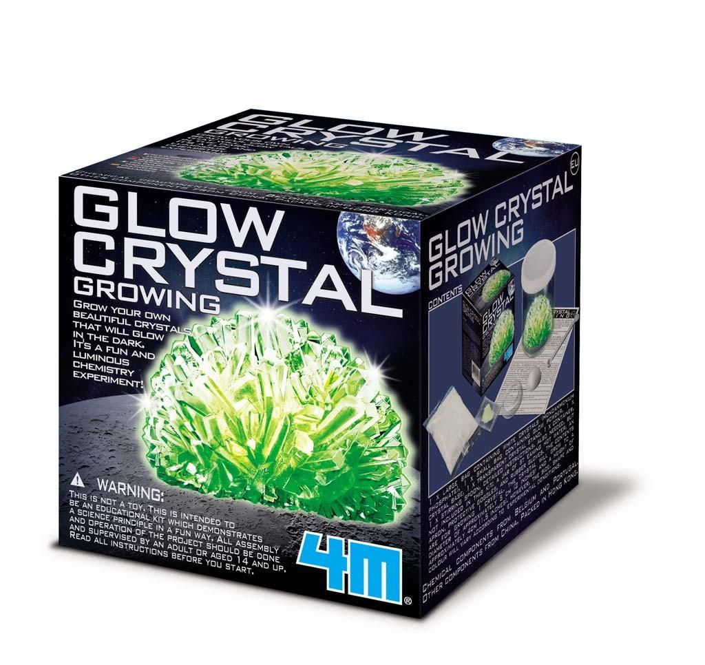 4M Science In Action Glow Crystal Growing