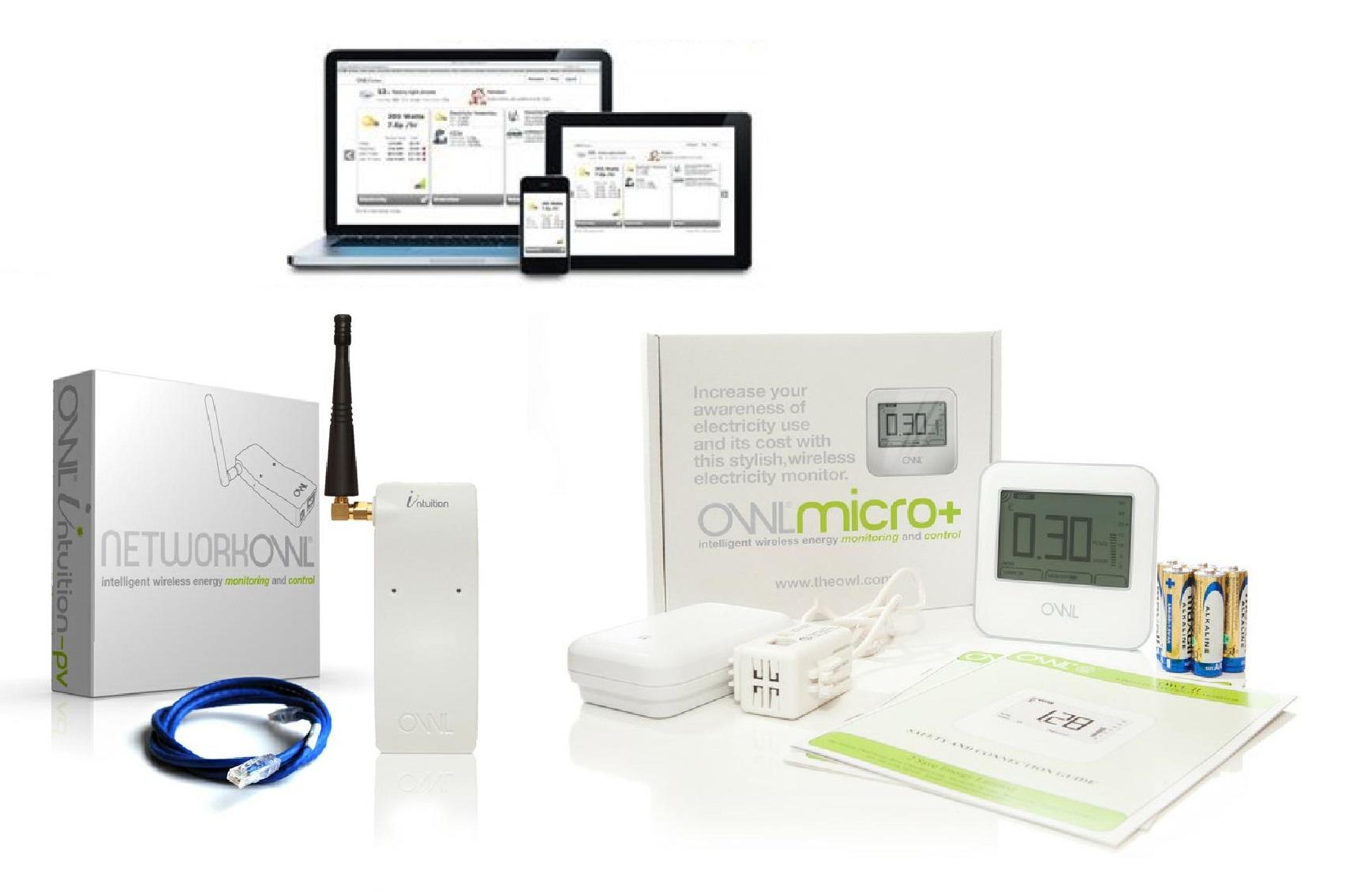 Owl Intuition-E & Micro+ Energy Monitor Bundle
