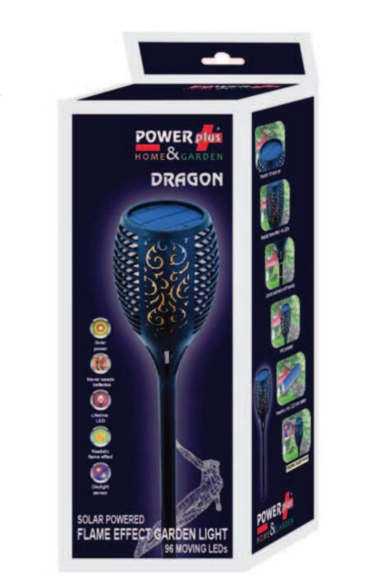 POWERplus Dragon Solar Garden Light