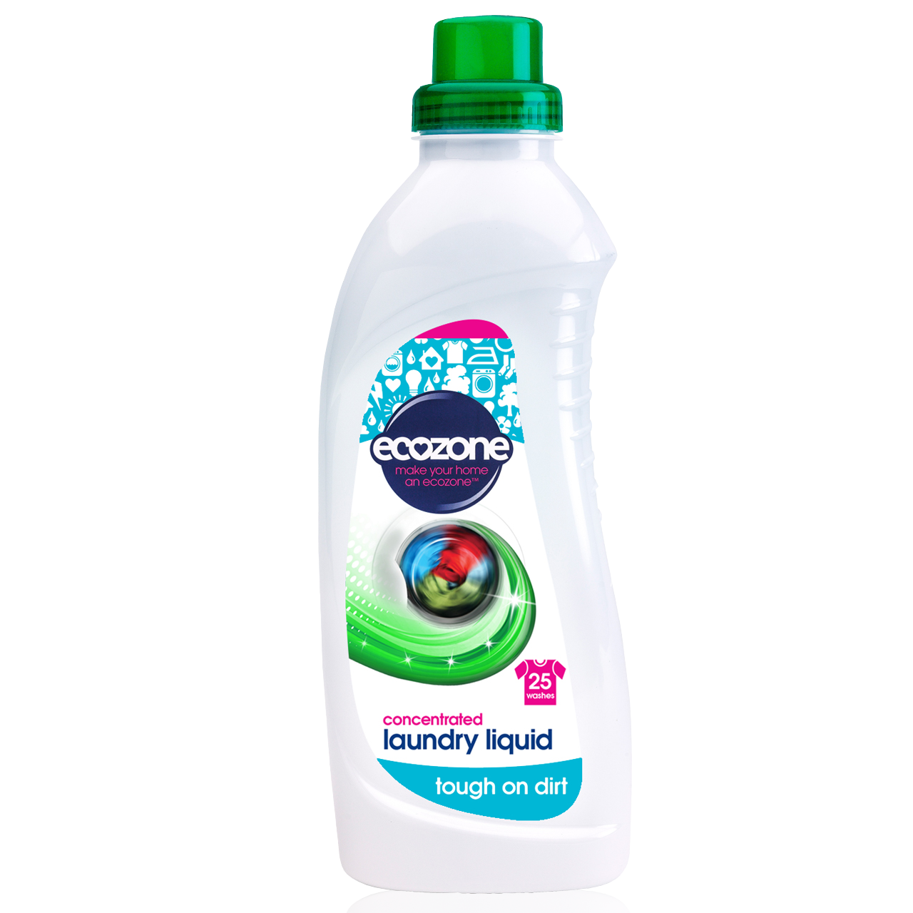 EcoZone Concentrated Bio Laundry Liquid 1 Ltr (25 Washes)