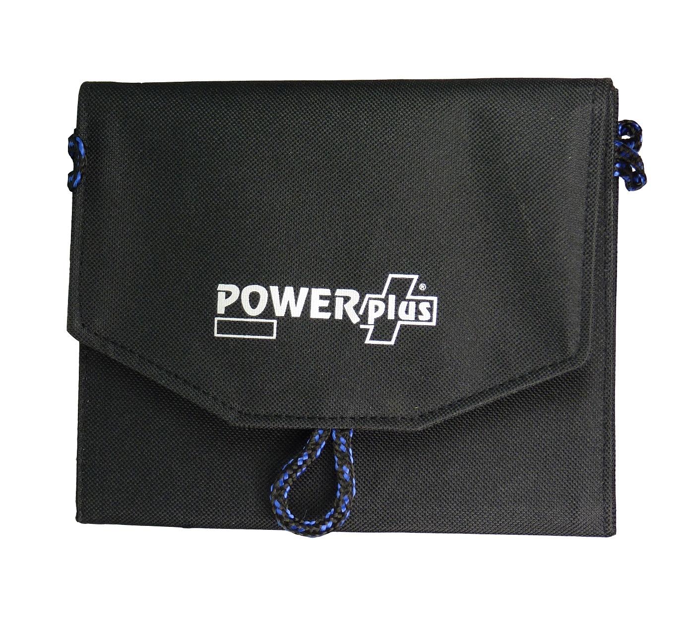 POWERplus Tiger Foldable Compact Solar Charger USB 5V & 12V DC Output