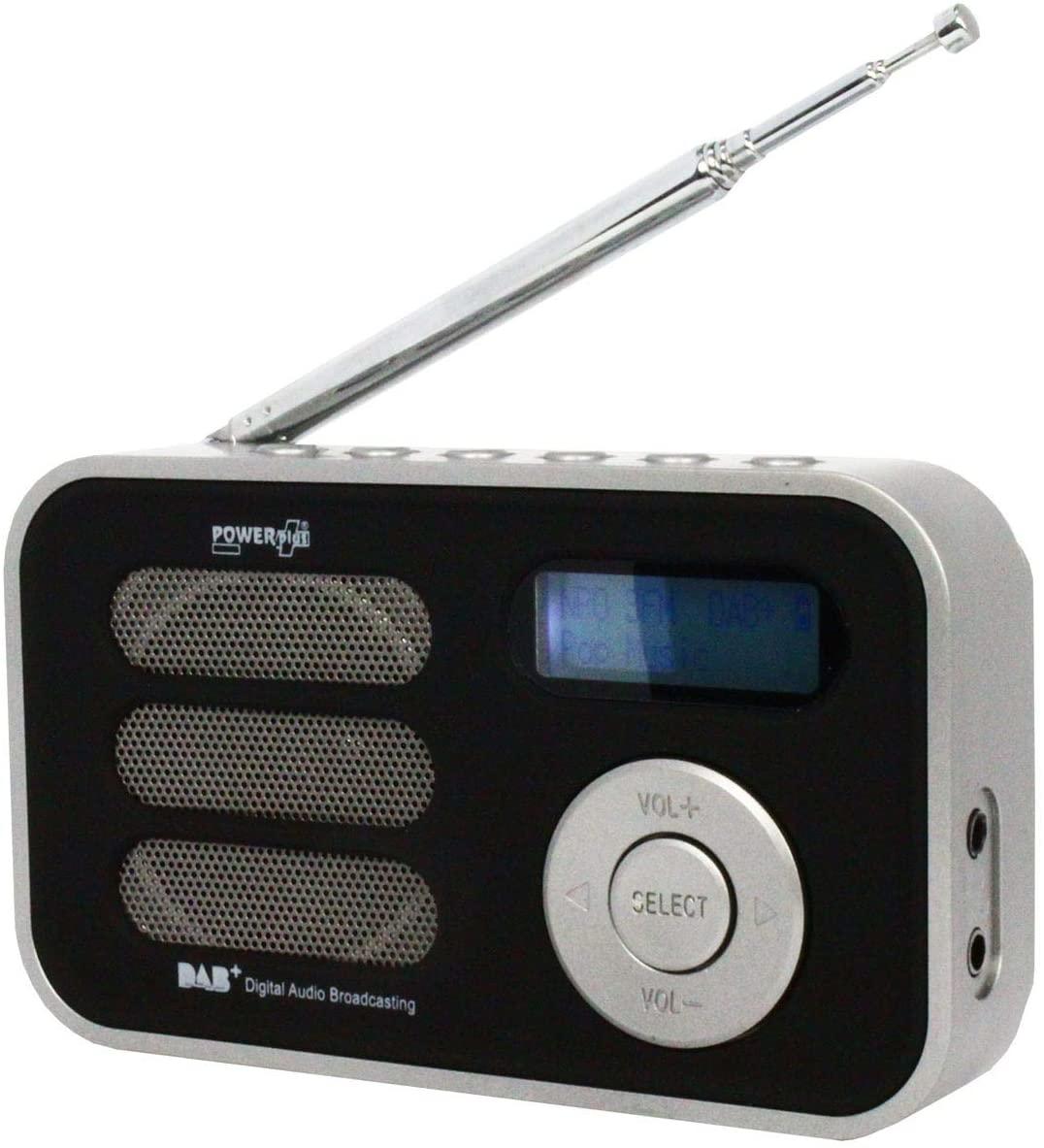 PowerPlus Stork Solar Powered Portable DAB & FM Radio