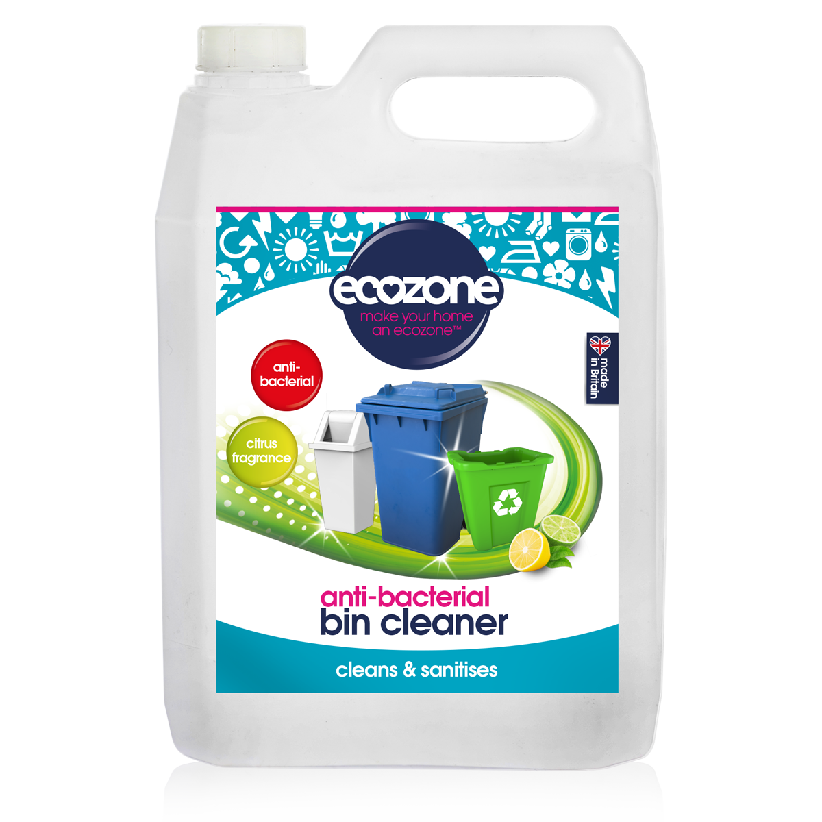 EcoZone Bin Cleaner 2 Ltr