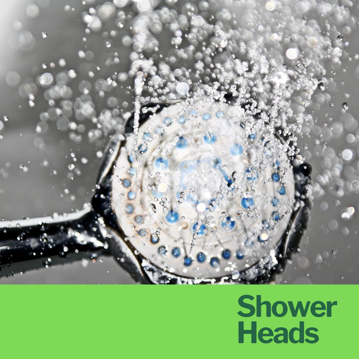 The pulse eco shower head showing the inside construction