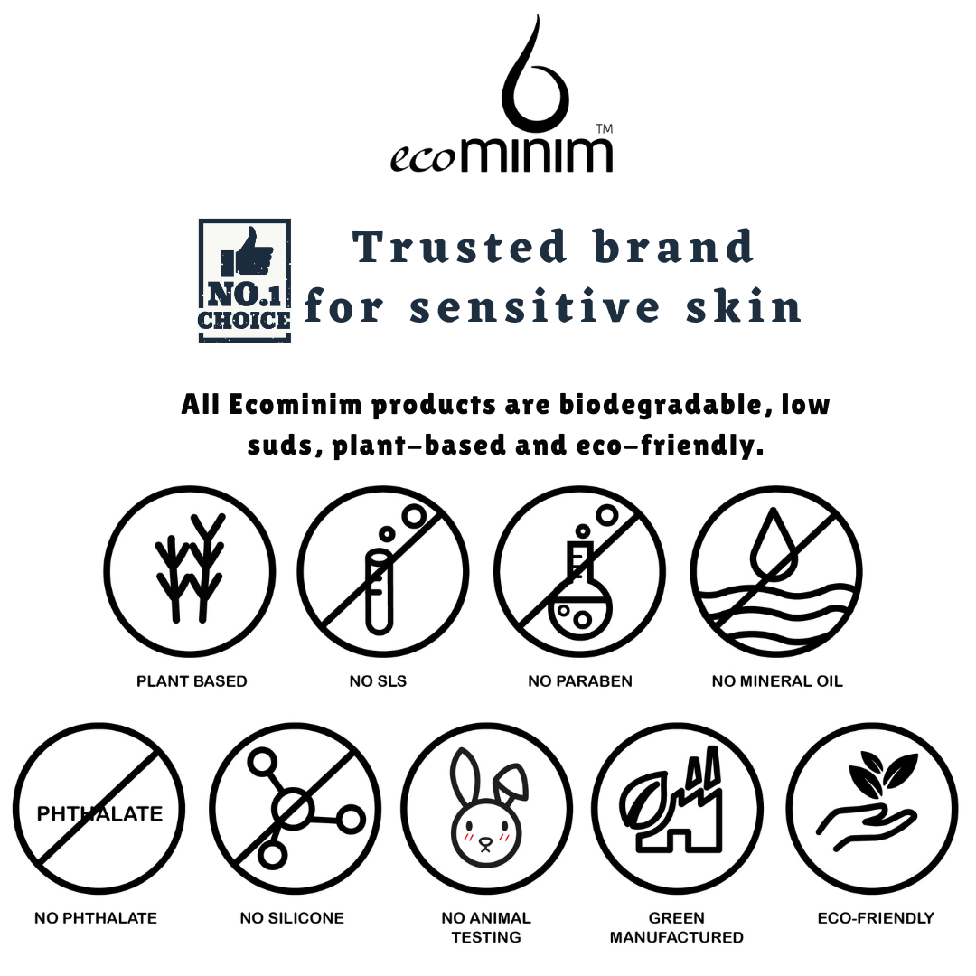 ecominim Plant Based Liquid Foam Hand Wash 500ml