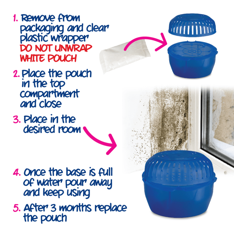 EcoZone Damp, Mould & Moisture Trap HA1 (how to use)