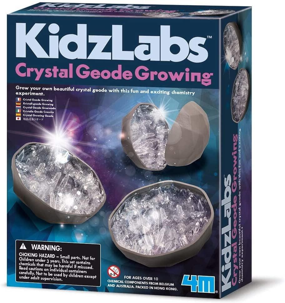 4M KidzLabs Grow Your Own Crystal Geodes