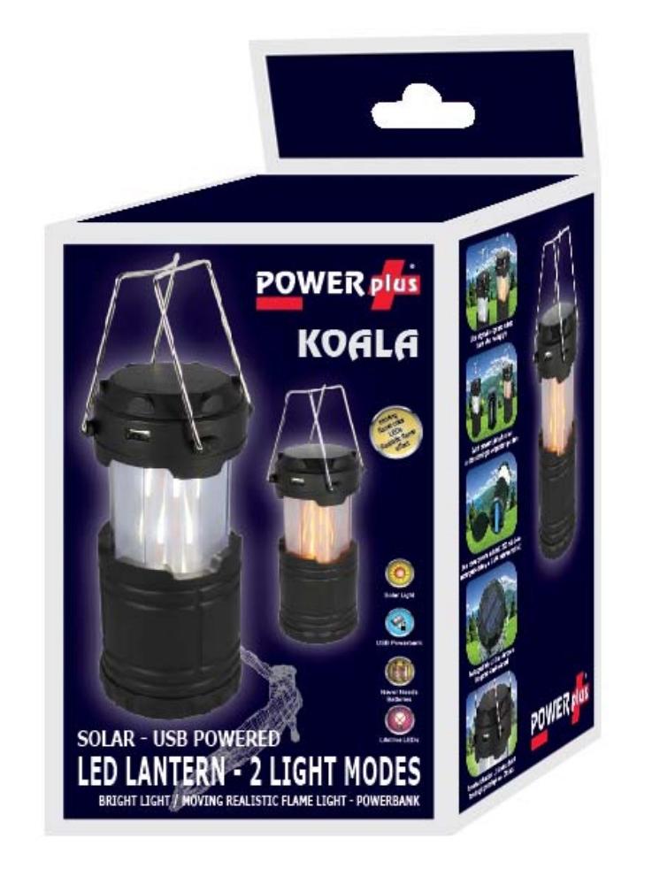 POWERplus Koala Solar - USB LED Lantern
