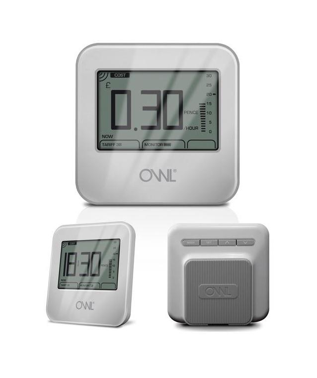 OWL Micro+ CM180 XL Two Phase Electricity Monitor (2 x 200 amp 17mm CT Sensors)