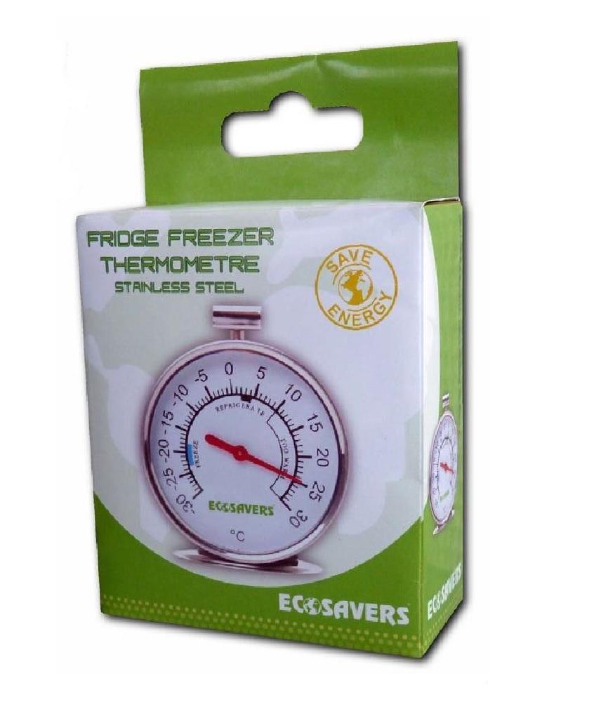 EcoSavers Stainless Steel Fridge / Freezer Thermometer