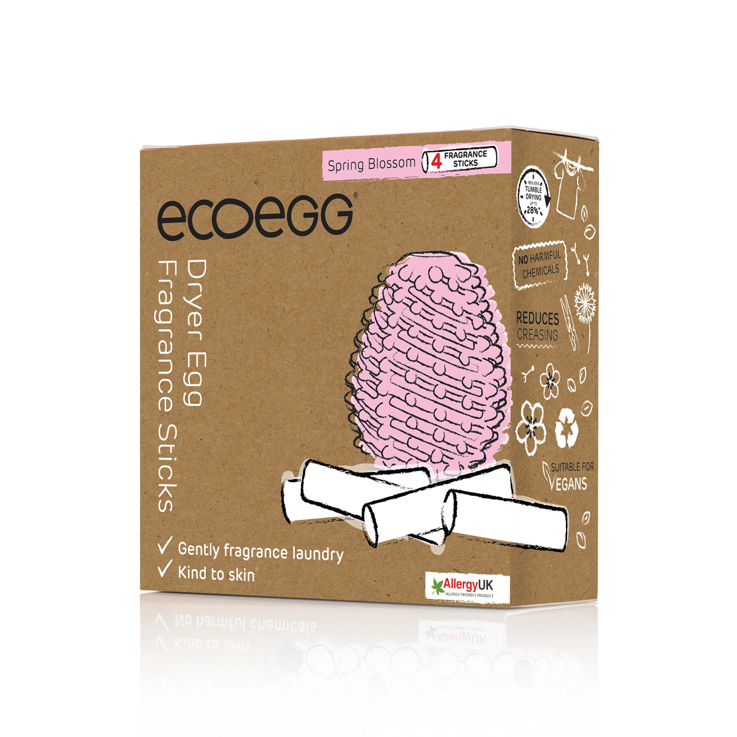 Ecoegg Dryer Eggs Fragrance Stick Refills - Spring Blossom