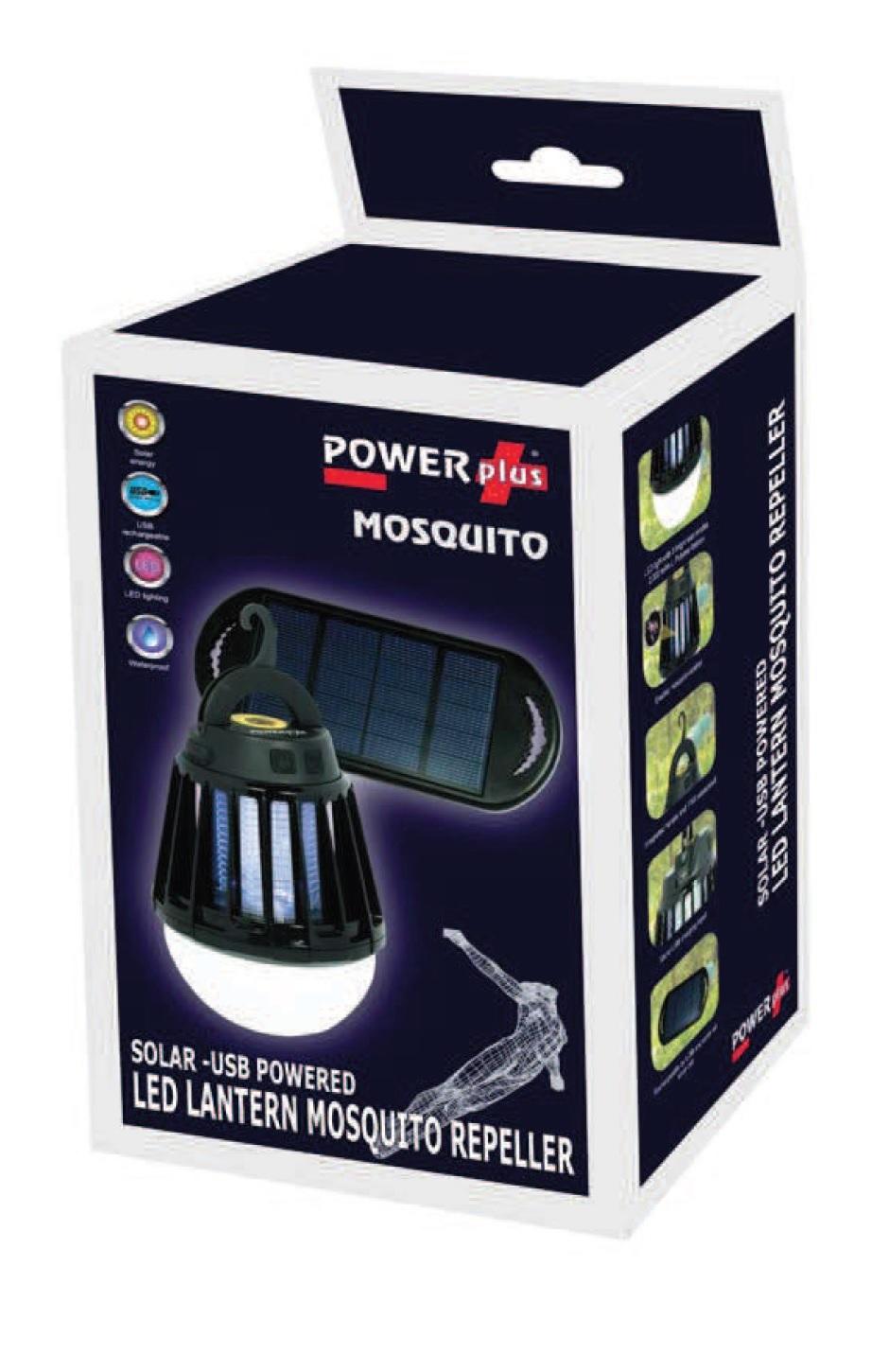 POWERplus Mosquito Solar LED Lantern Mosquito Killer