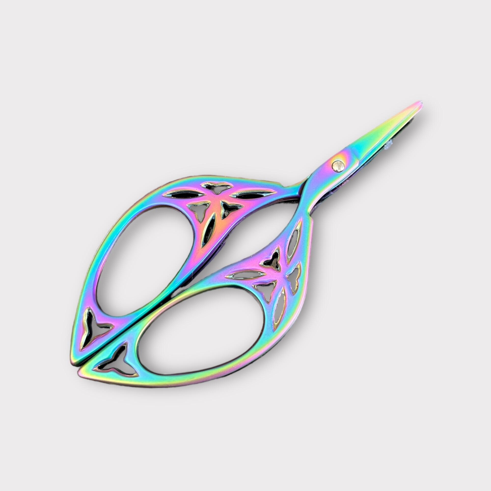 Rainbow scissor Art Deco