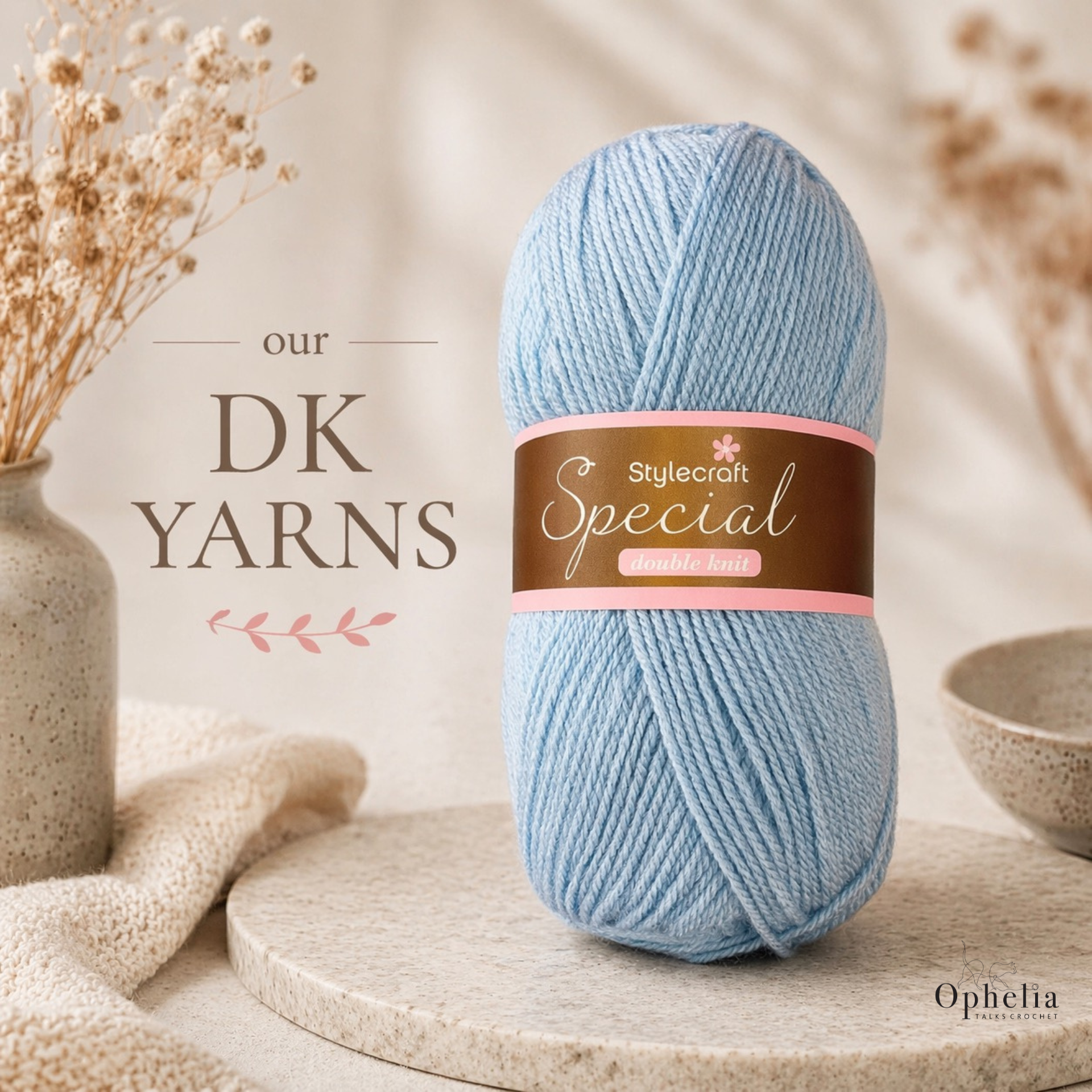 Dk Yarn | Ophelia Talks Crochet