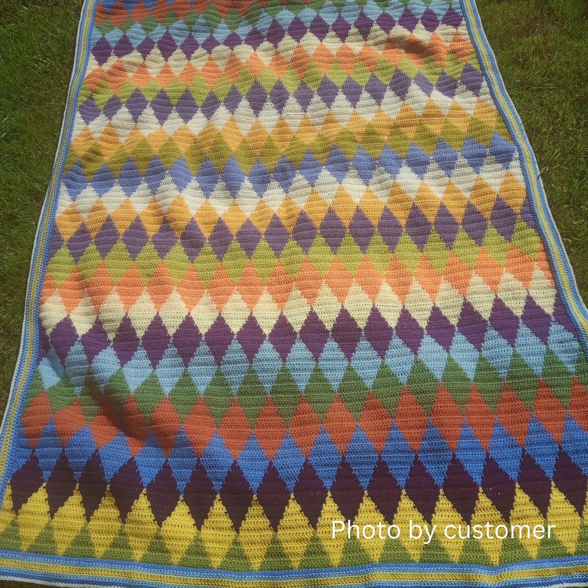 Harlequin cal in Pansy colour pack made by customer
