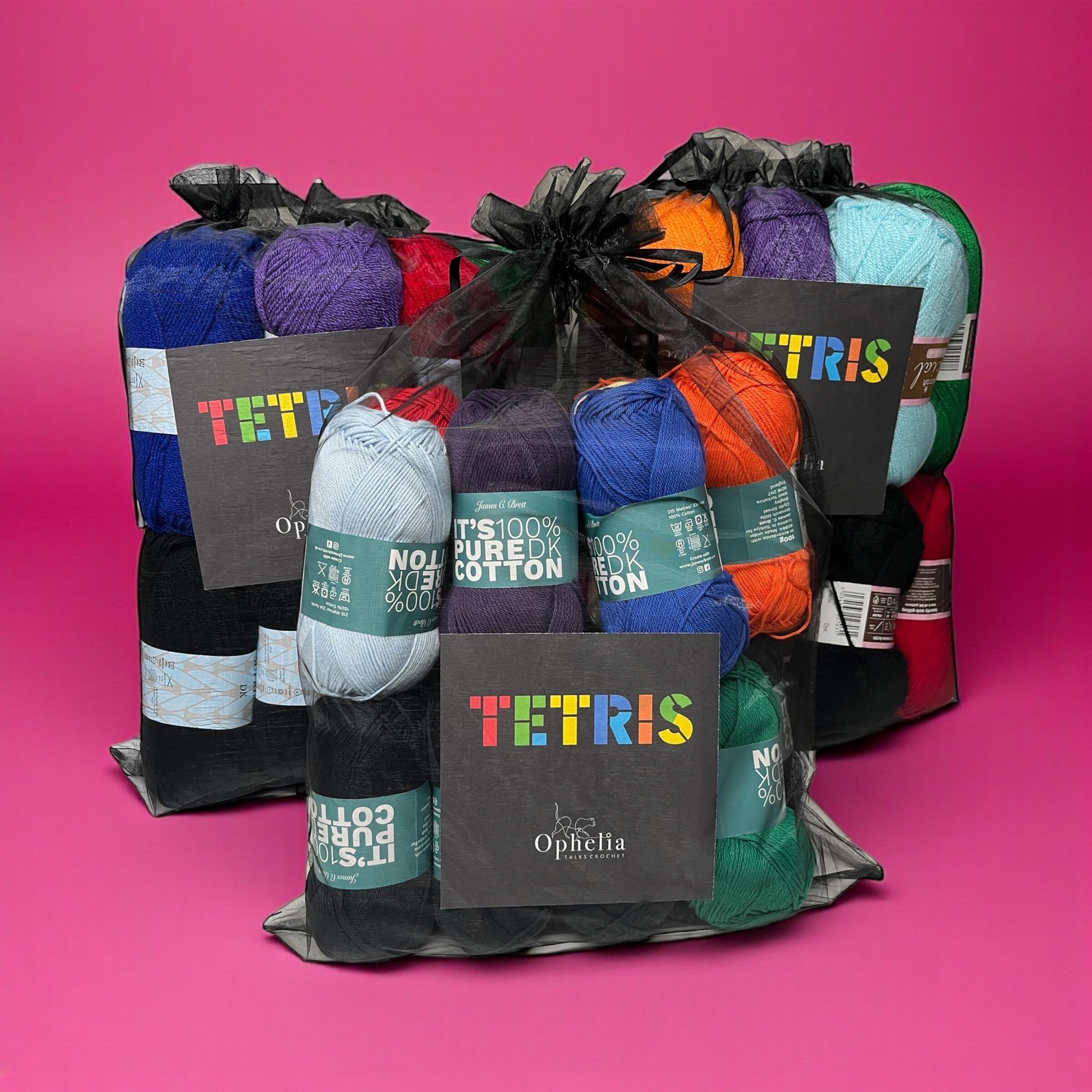 Tetris Inspired Blanket Yarn Pack – Ophelia Talks Crochet