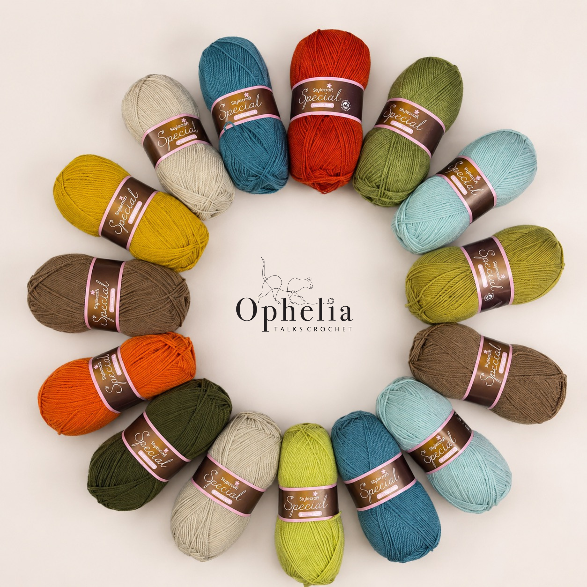 Orla Kiely Inspired Yarn Pack | Stylecraft Special DK