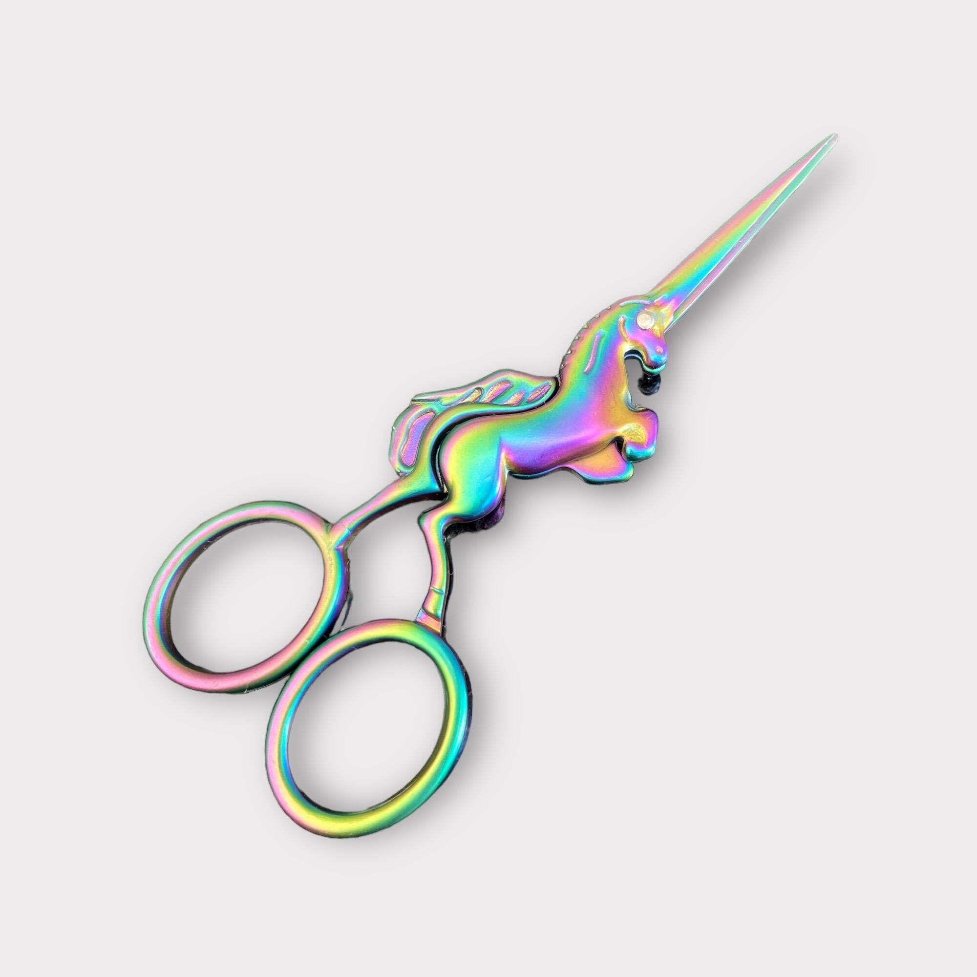 Rainbow scissor Unicorn