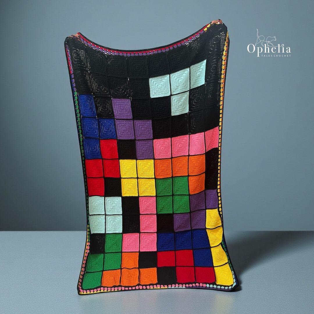 Tetris Inspired Blanket Yarn Pack – Ophelia Talks Crochet
