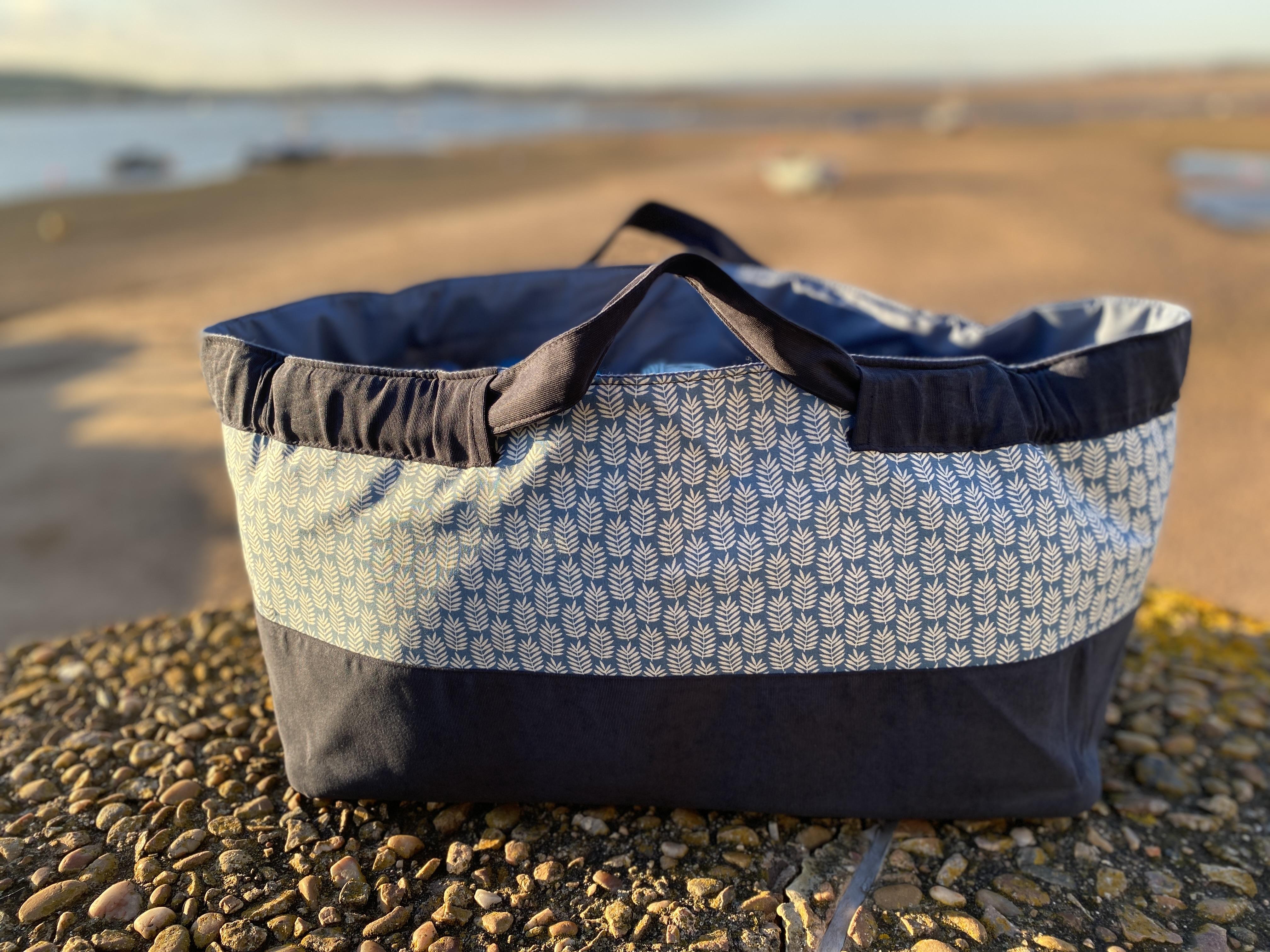 blue fern craft bag
