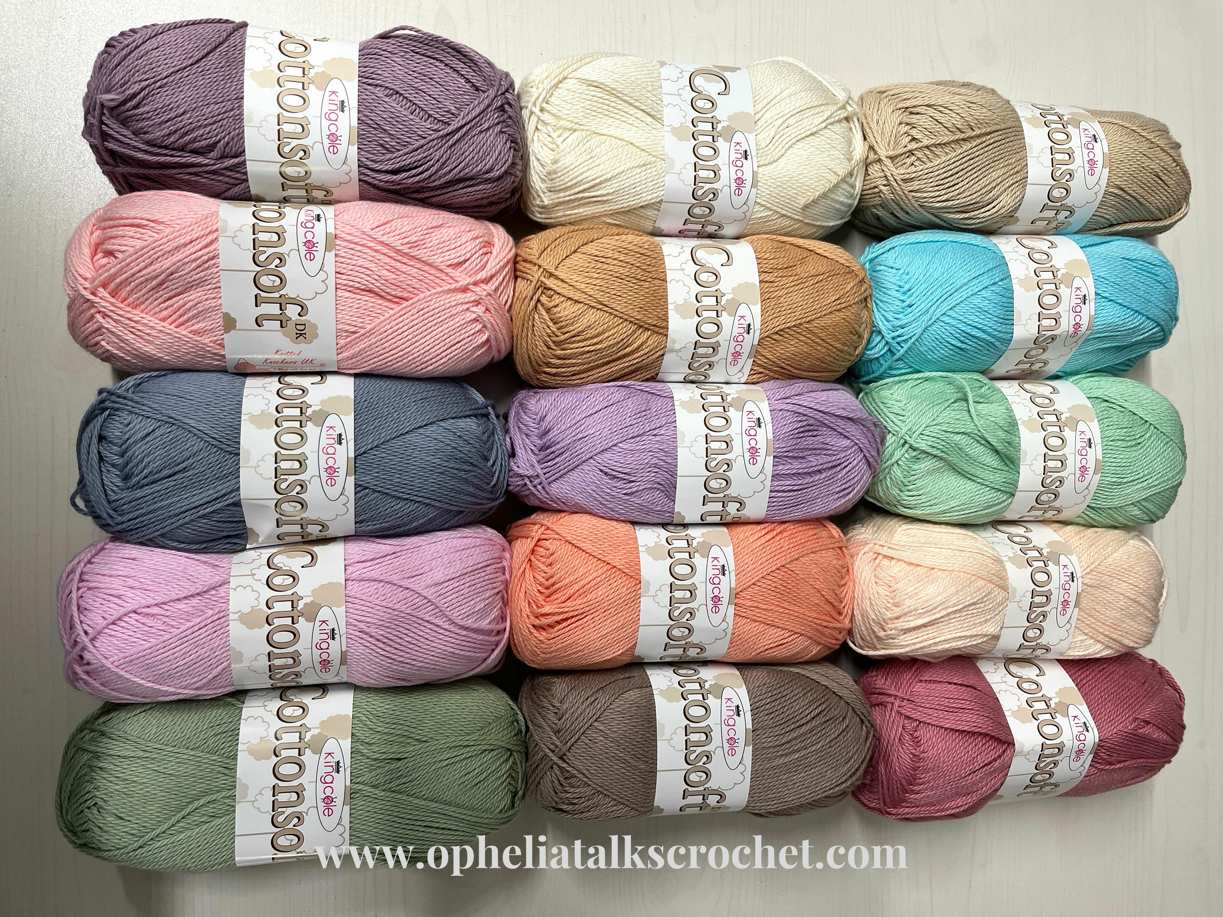 VINTAGE COLOUR PACK IN KING COLE COTTONSOFT