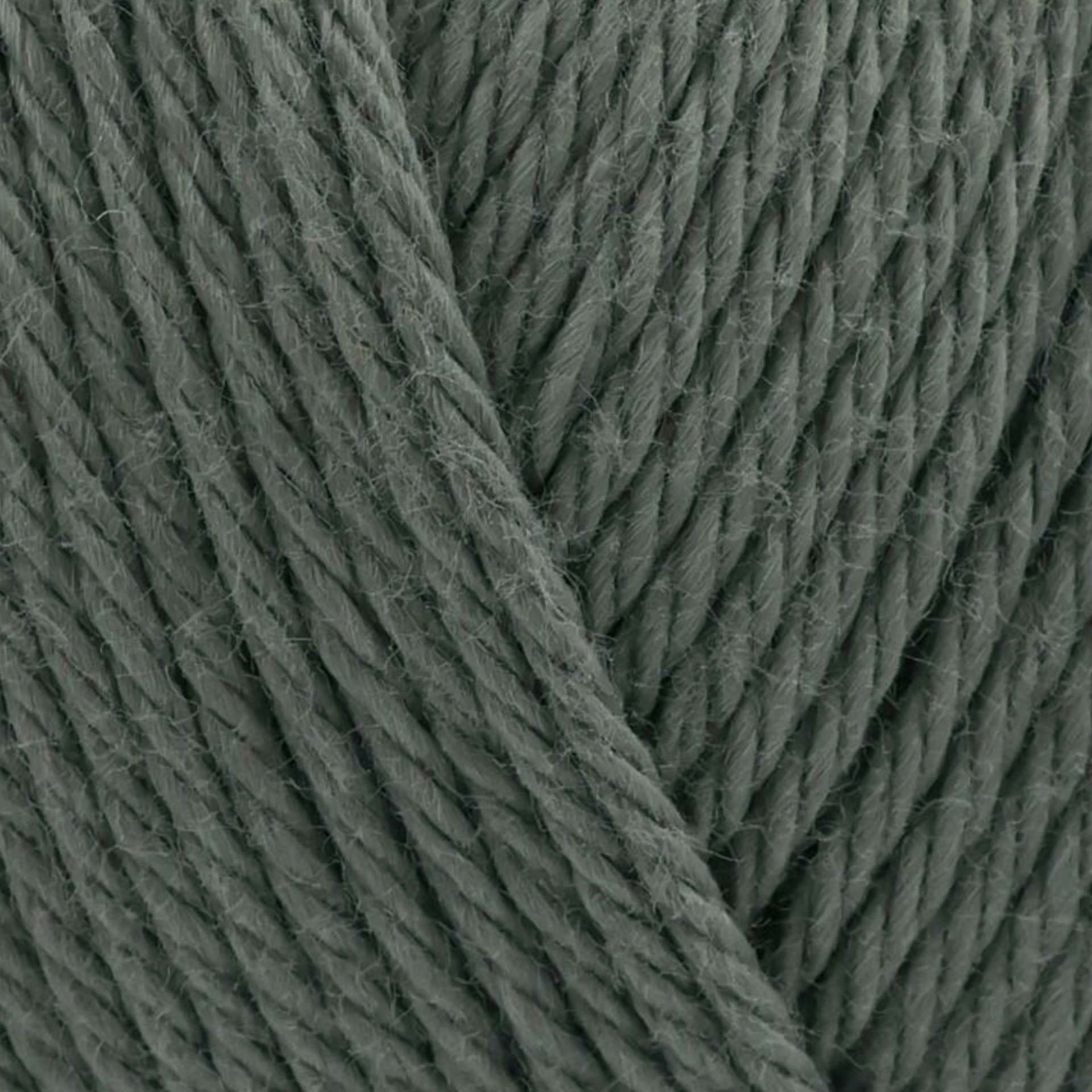 James C. Brett It’s Pure Cotton DK yarn Army Green IC46, 100% cotton DK yarn texture, muted green shade.