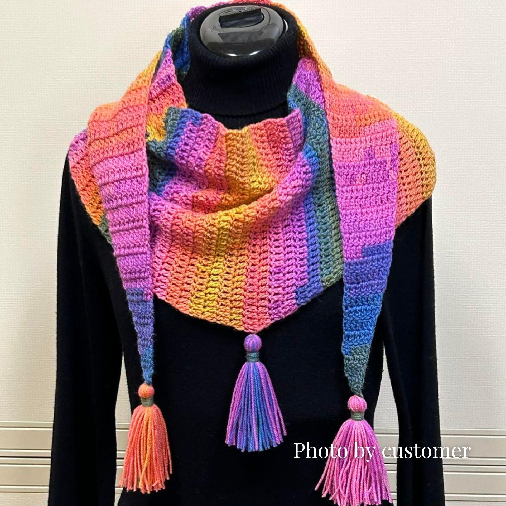 shawl made by customer in AU13