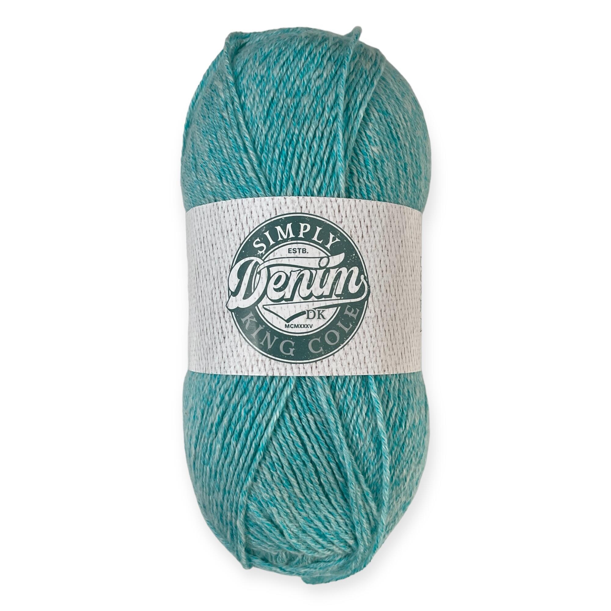Ball of King Cole Simply Denim in the colour Turquoise Denim 5507