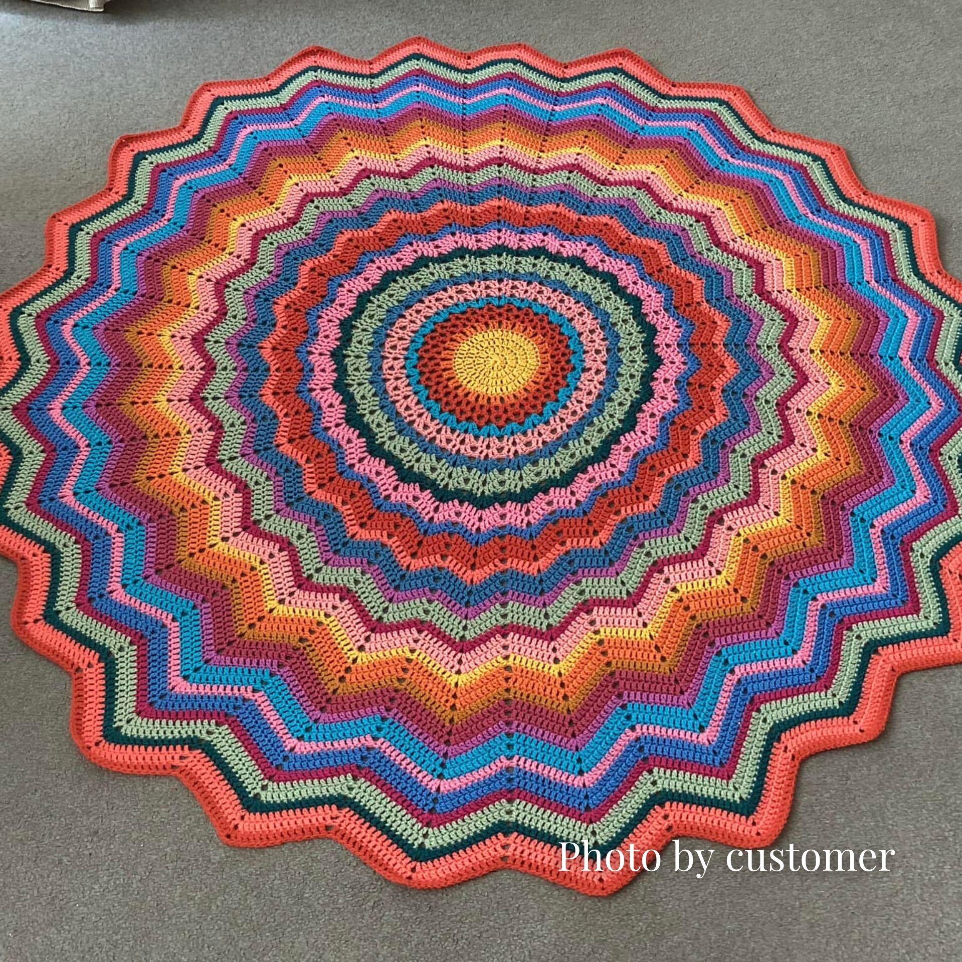24-point star blanket made by customer