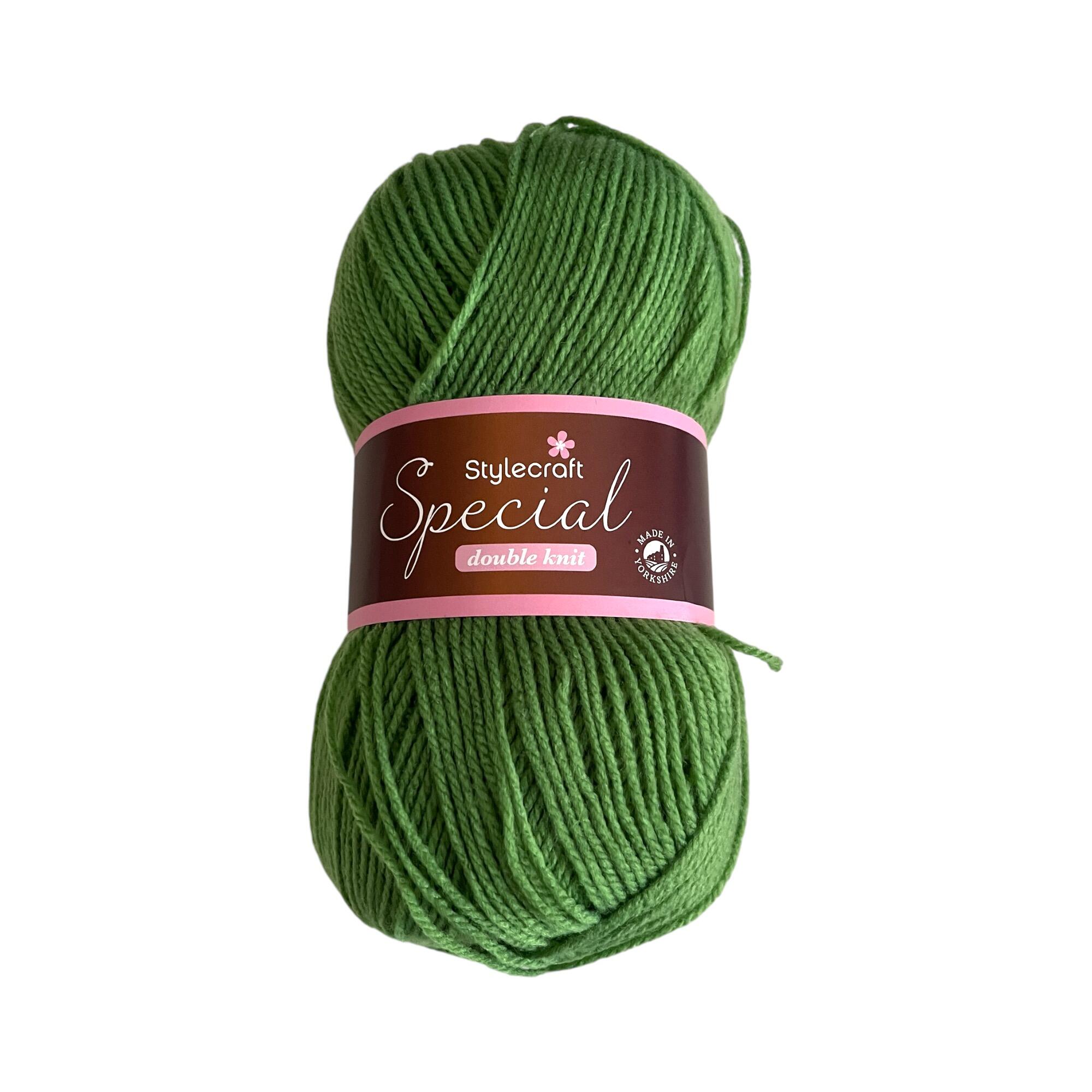 Ball of Stylecraft special dk in the colour Leaf 2176