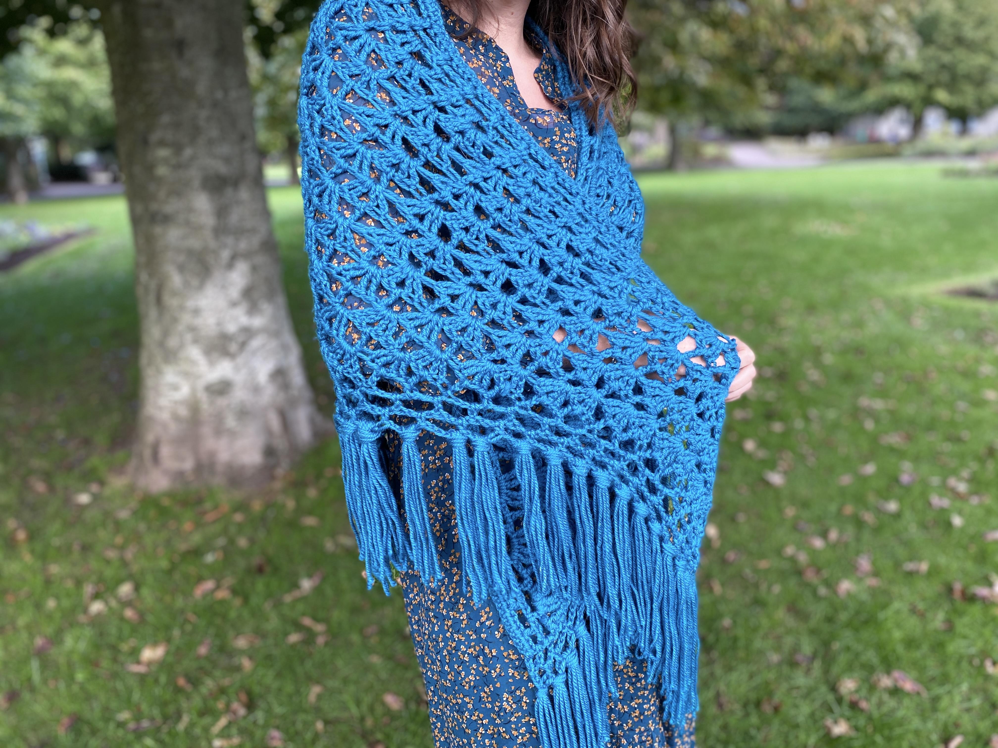 crochet anna shawl pattern