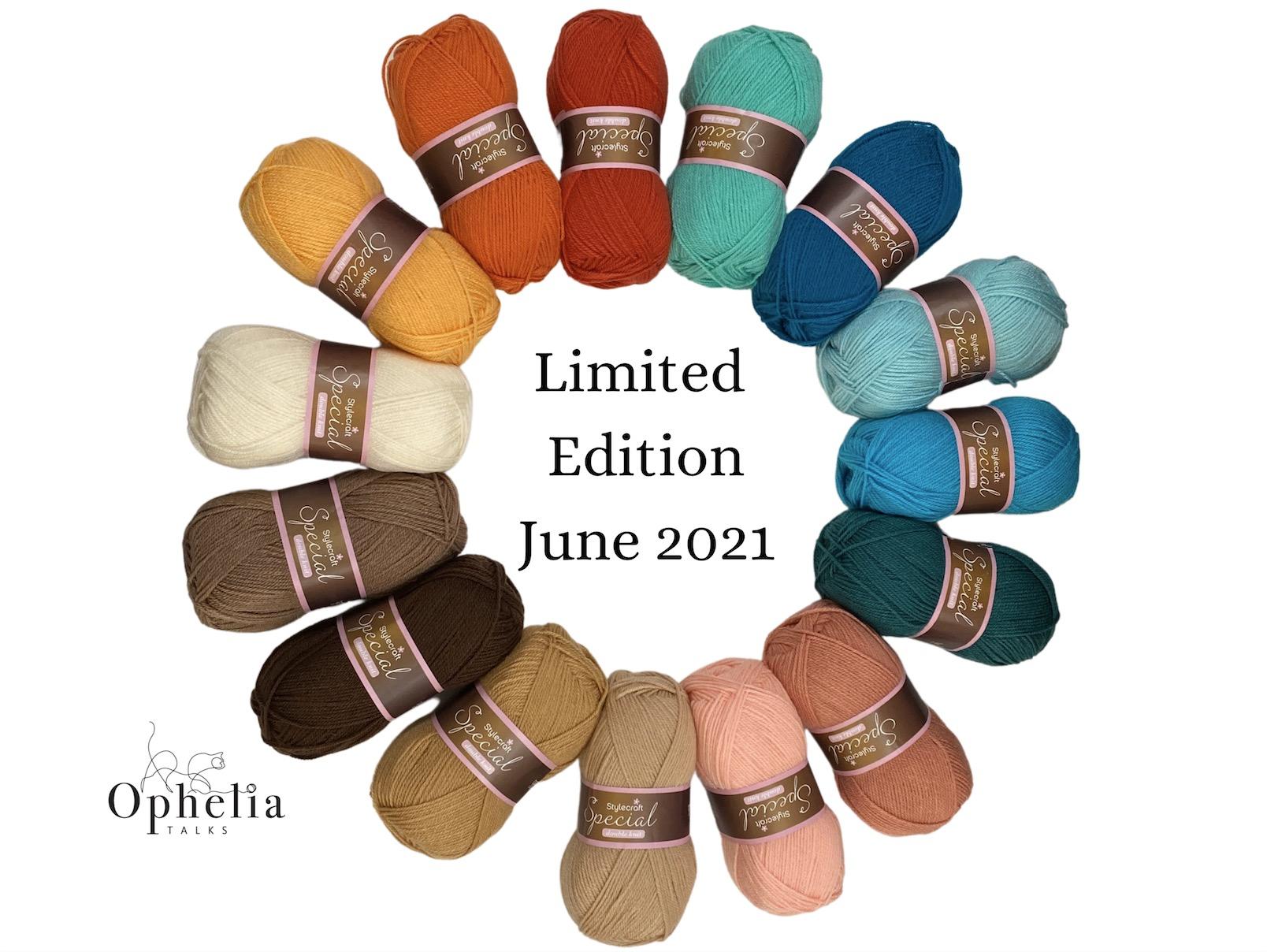 StyleCraft Special DK June 2021 Limited Edition Colour pack in circle view